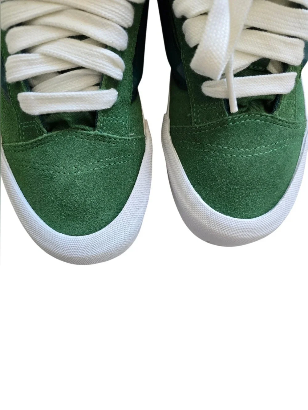 Vans Mwns Knu Skool low-top Green Suede sneakers Size 6.5